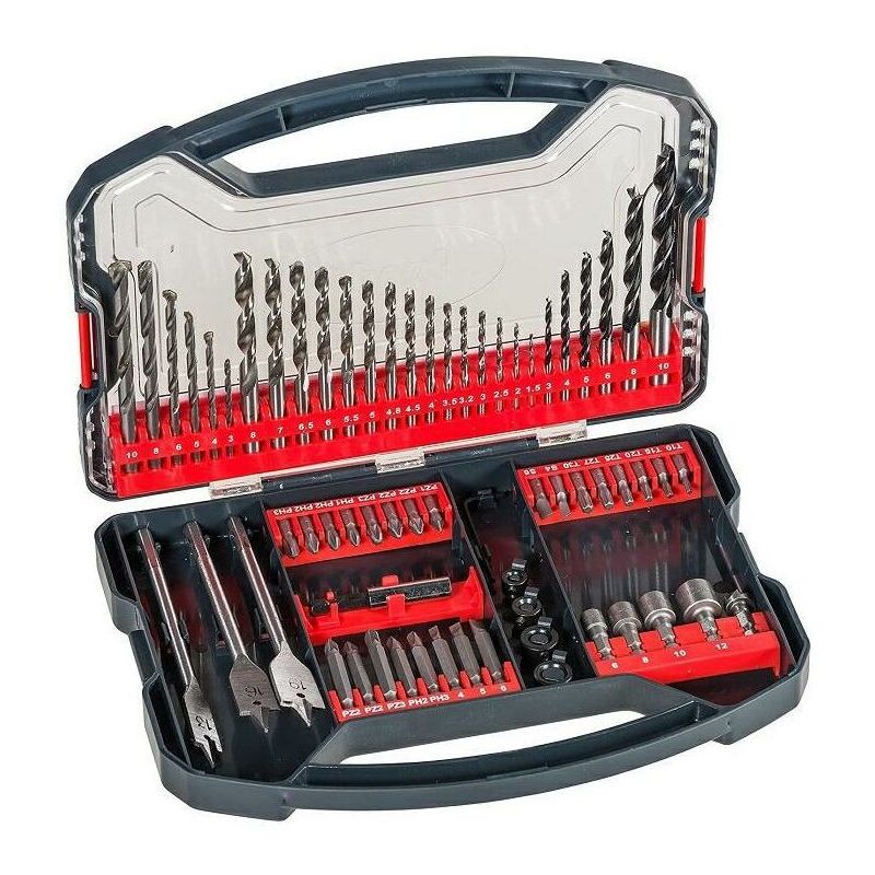 Image of KWB - Einhell 62-teiliges bit- und bohrerset - 109106