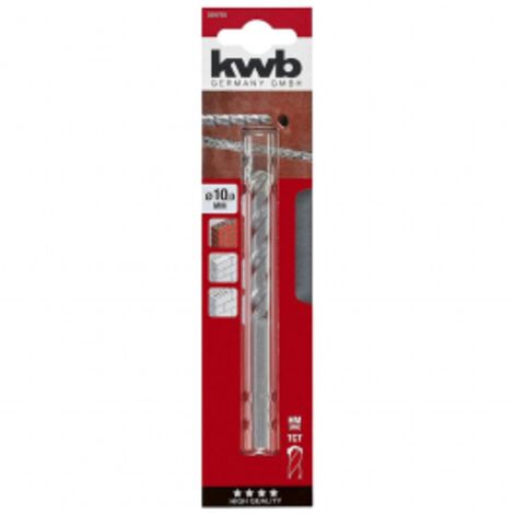 Kwb Punta Per Trapano Da Muro Tct 10Mm