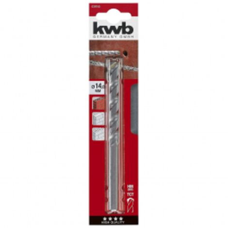Kwb Punta Per Trapano Da Muro Tct 14Mm