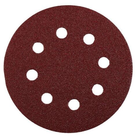 KWB QUICK-STICK Schleifscheiben, HOLZ & METALL, Edelkorund, Ø 115 mm, gelocht, 60 -  491806