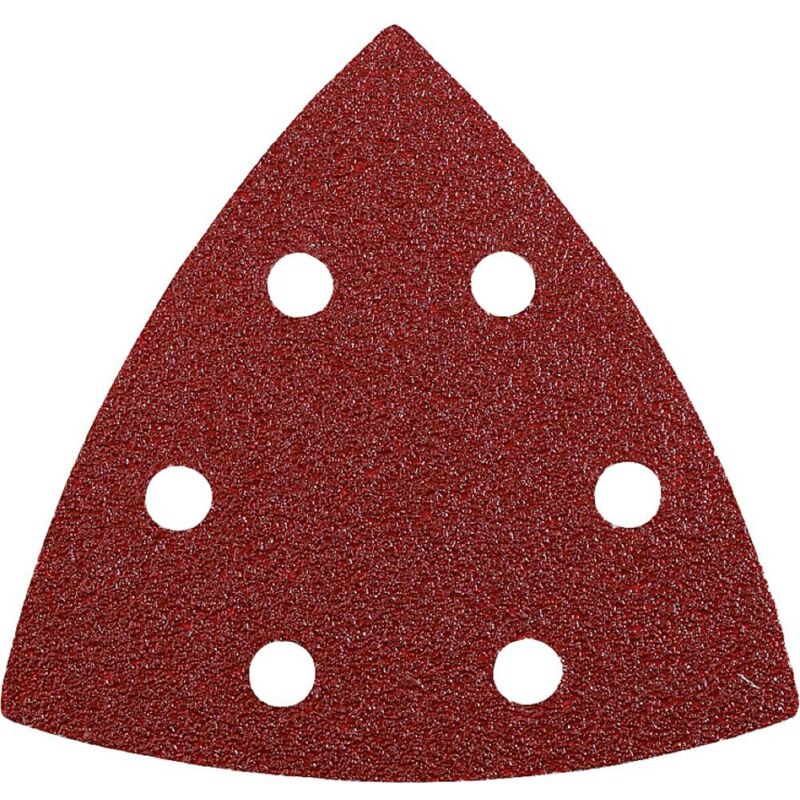 KWB QUICK-STICK Triangoli abrasivi LEGNO & METALLO, corindone pregiato, 96 mm - 492840