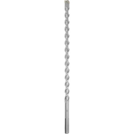 kwb SDS Max Hammerbohrer, Ø 22 x 540 mm (Schlagfeste Hartmetallplatte, Hochwertiger Werkzeugstahl, Gefräste Zweifach-Spirale, Beton, Mauerwerk, SDS Max)