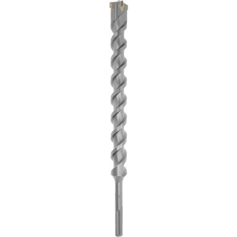 kwb SDS Max Hammerbohrer, Ø 45 x 540 mm (Schlagfeste Hartmetallplatte, Hochwertiger Werkzeugstahl, Gefräste Zweifach-Spirale, Beton, Mauerwerk, SDS Max)