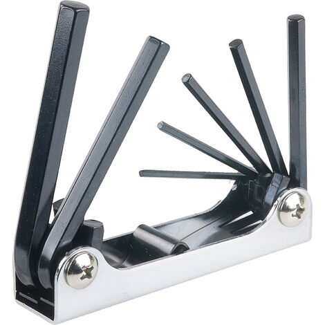 kwb   Sechskantschlüssel 2 mm, 2.5 mm, 3 mm, 4 mm, 5 mm, 6 mm, 8 mm, 10 mm   7teilig