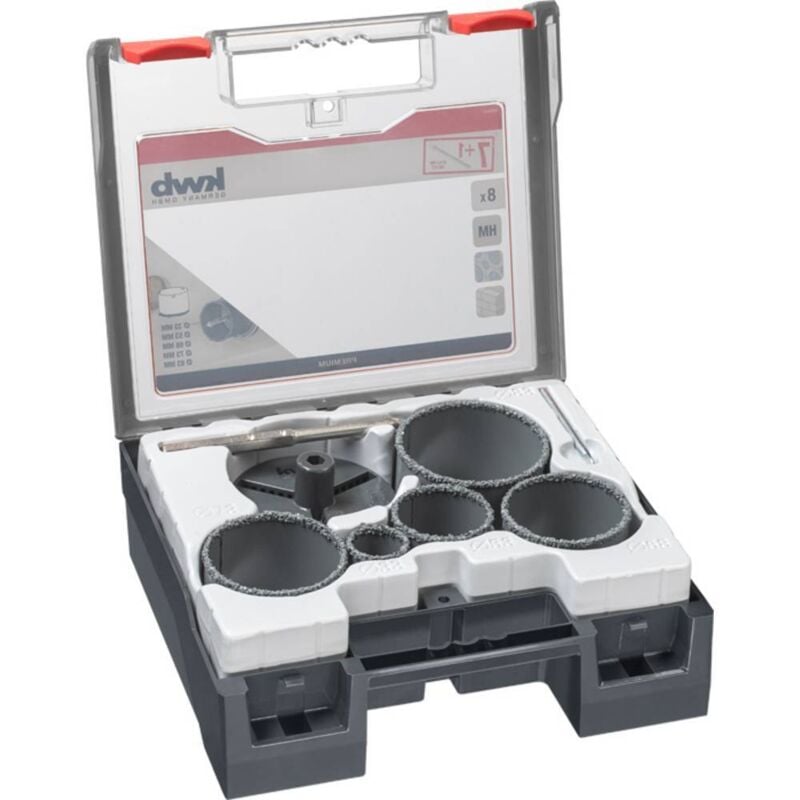 KWB - 499505 Jeu de scies-cloches 8 pièces 33 mm, 53 mm, 68 mm, 73 mm, 83 mm 1 pc(s)