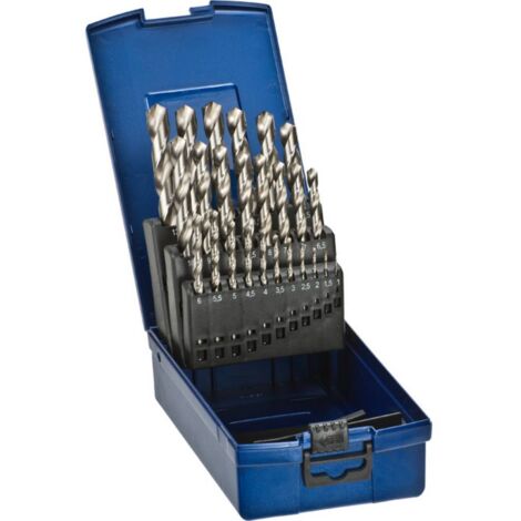 kwb Set di punte elicoidali HSS Silver Star