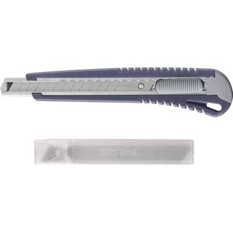 KWB Set taglierino per hobby con 5 lame di ricambio, 9 mm - 26690