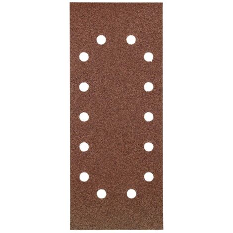 KWB Strisce abrasive, LEGNO & METALLO, corindone, 115 x 280 mm, forate - 818724
