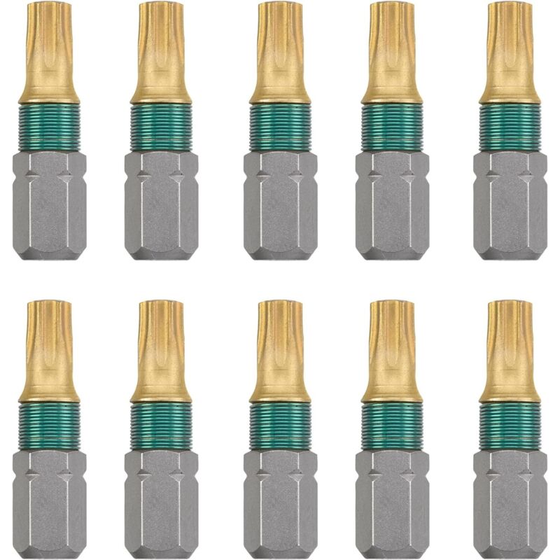 Image of KWB - Titan Bits '10er Torx t 20 Bit-Set 25 mm, Schraubendreher Bits (magnetisch, universell)
