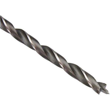 kwb Trapano a colonna Ø 8 mm x 250 mm in qualità industriale, extra lungo, con forma a spirale a 1 angolo per una foratura precisa