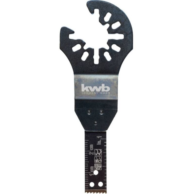 KWB - universel lame pour scie plongeante 10 mm batterie top, noir, 709250