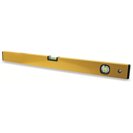 kwb Wasserwaage Aluminium 60 cm, 0,5 mm/m Genauigkeit, hoch präzise geschliffen, je 1 Horizontal-und Vertikallibelle