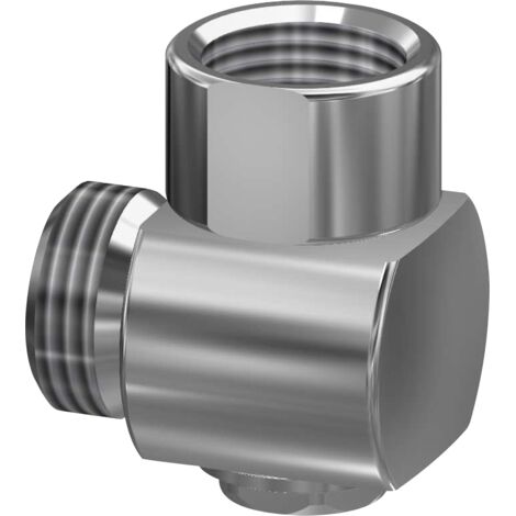 KWC AR Déboucheur d'aération, F4, pour flexible de douche, pour mitigeur mural, G1/2xG1/2A, chromé