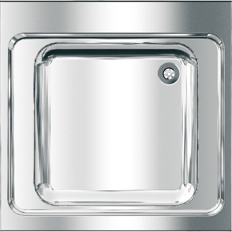 KWC AR Évier professionnel, MAXIMA, acier inoxydable, 700x432x700 mm
