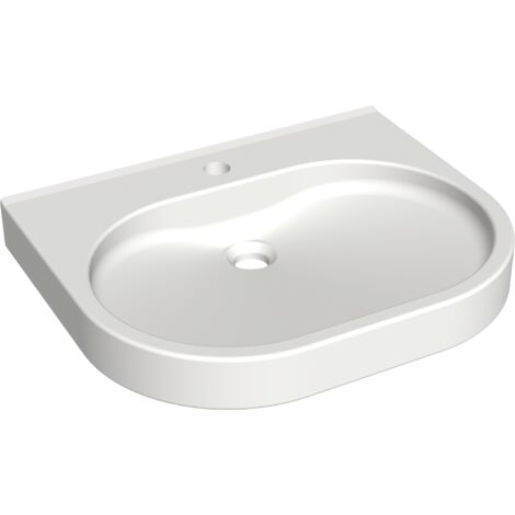 KWC AR Lavabo, VARIUScare, MIRANIT, 550x120x450 mm, accessible