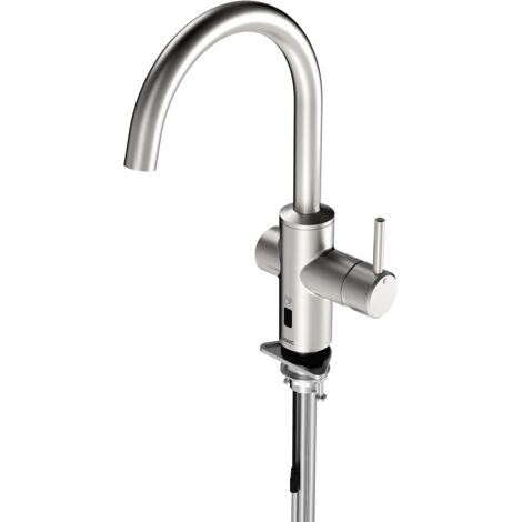 KWC AR Robinet de cuisine, F5, EHM et capteur, ELB, bec pivotant, ND, pour piles/secteur