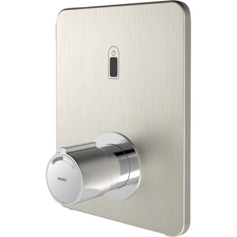 KWC AR Robinet de douche, F3, électrique, thermostat, UP, ensemble prêt à poser, pour batterie/alimentation secteur