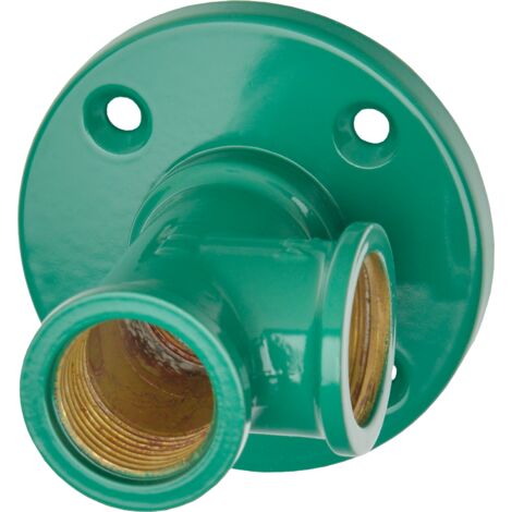 KWC AR Wandanschlussstück, f. Wandarm DN20,  grün, G3/4xG3/4