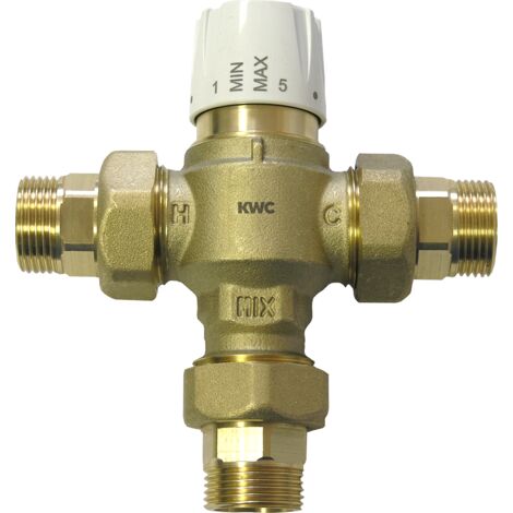 KWC AR Zentralthermostat, PURETHERM, DN15,  38 l/min, 30-65 Grad C