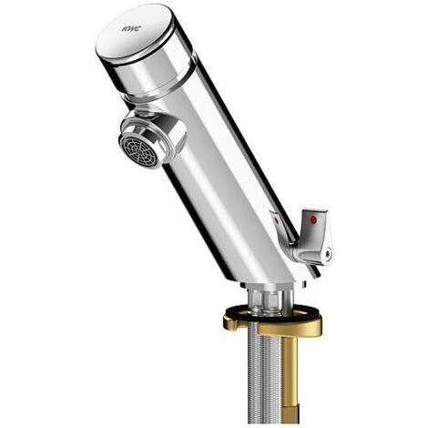 KWC Professional Mitigeur de lavabo F3 commande hydraulique, Saillie 100 mm