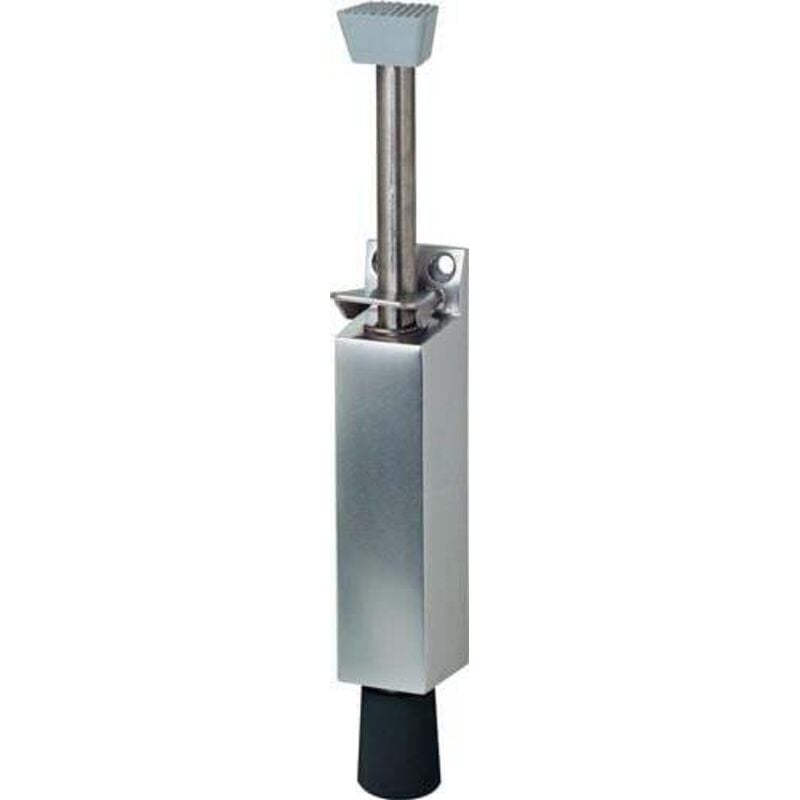 Arrêt de porte 1046.02 Alu.argentf.laqué.course.120mm Montage sur porte - 104602 - KWS