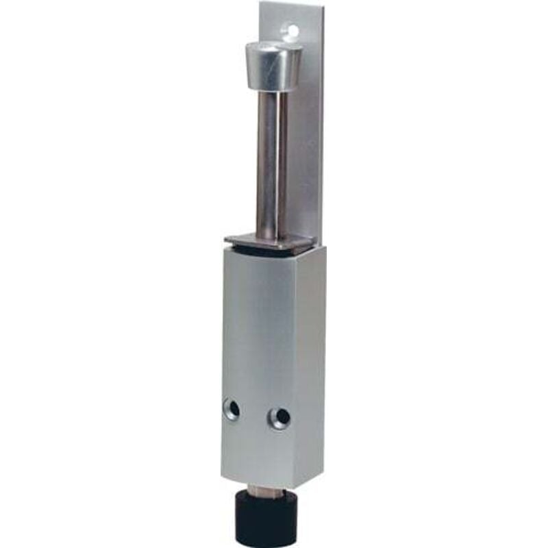 Arrêt de porte 1222.71 Alu.blanc Course.60mm Montage sur porte - 1222.71 - KWS