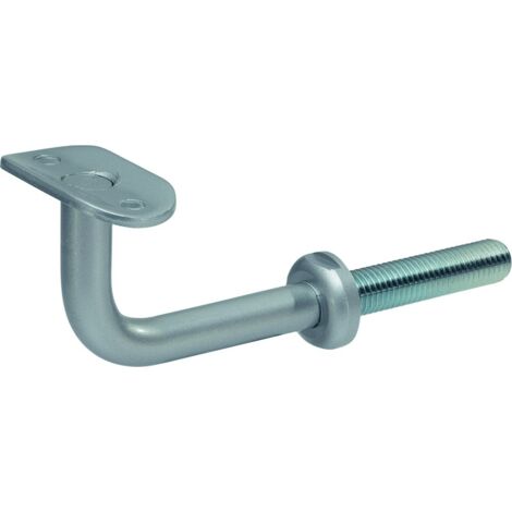 KWS GA-Handlaufstütze 4529 mit flacher Auflage Stahl blau verzinkt