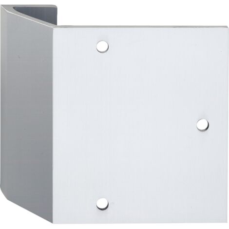 KWS Konsole I - 120mm für bauseitige Griffplatten, Alu silber eloxiert