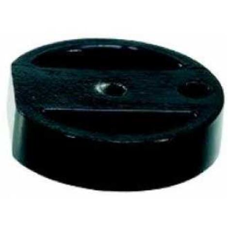 KWS Unterlage 2559 LM schwarz D.60mm H.15mm f.Art.3000 258 205 - 2559.73