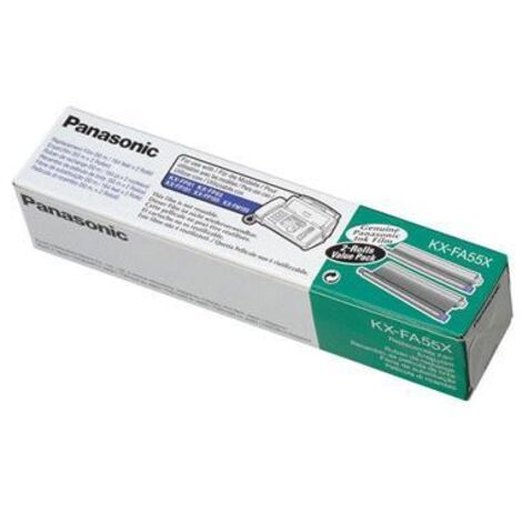 KX-FA55X ricambio per fax Nastro per fax 280 pagine Nero - 2 pezzi