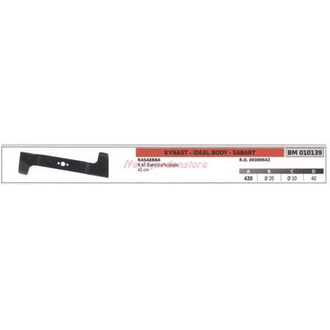 KYNAST K42 lame de tondeuse électrique / silencieuse 010139