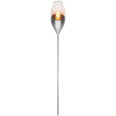 Kynast Lámpara solar LED de jardín antorcha 112 cm