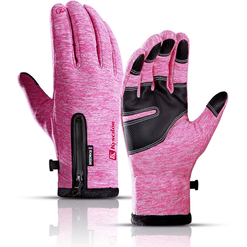 

Guantes de invierno al aire libre Guantes deportivos de ciclismo resistentes a salpicaduras de agua Hombres Mujeres Guantes antideslizantes que