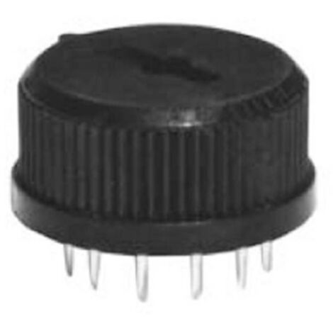 KYOCERA/AVX  9341700026 9341700026 Interruttore rotativo 150 V DC/AC 130 mA Posizioni di commutazione 6 15 ° 1 pz.