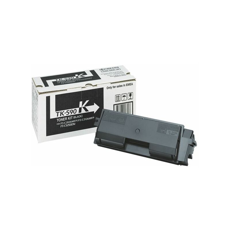 Kyocera - Black TK-590K Toner Cart - KETK01741