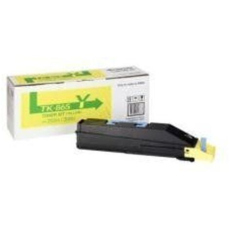 Kyocera Mita Toner 250Ci/300Ci/400Ci/500Ci, yellow, TK865Y (TK865Y)