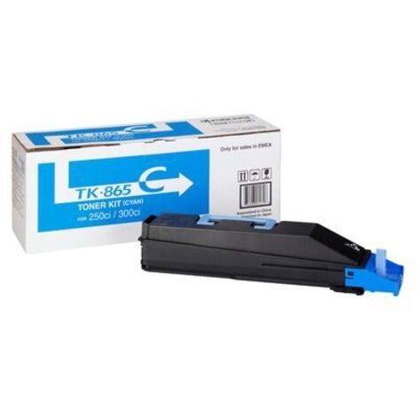 KYOCERA TK-865C cartucho de tóner 1 pieza(s) Original Cian