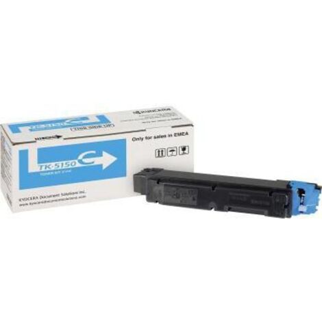 KYOCERA Toner KYOCERA Originalzubehör TK-5150C ca. 10.000 Seiten cyan