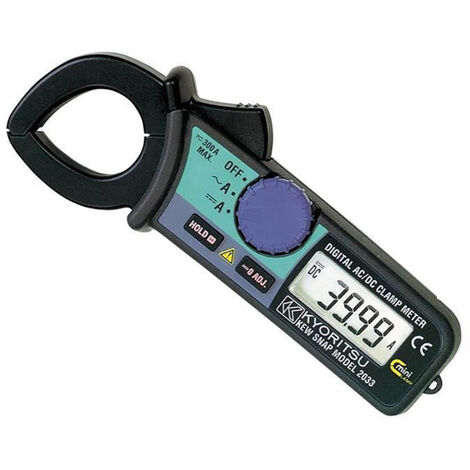 Kyoritsu KEW-2033 Stromzange  digital  CAT III 300 V Anzeige (Counts): 3000