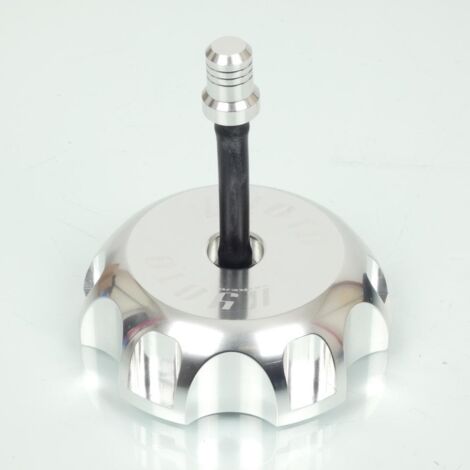 kyoto tankdeckel aus poliertem aluminium für motorrad yamaha 250
