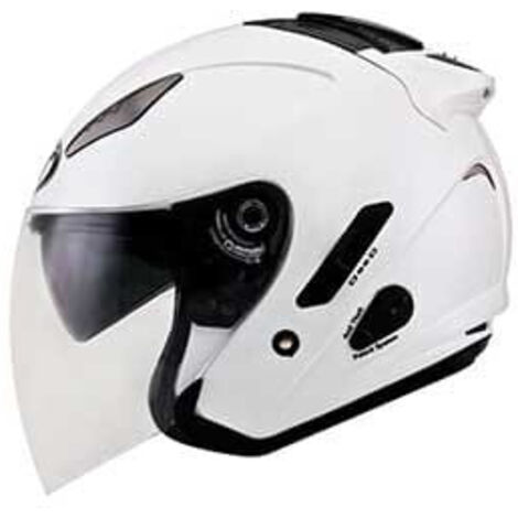 KYT HELLCAT Motorradhelm Perlweiß L