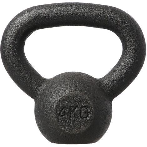 KZG 4 KG Gusseisen-Kettlebell HMS