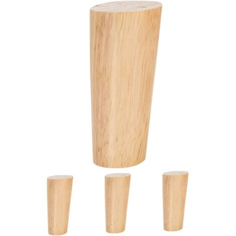 KZQ 1 Set Gambe per mobili in legno, Gambe di ricambio per divani, Gambe per divani in legno, Gambe per divani in legno, Gambe per divani in legno
