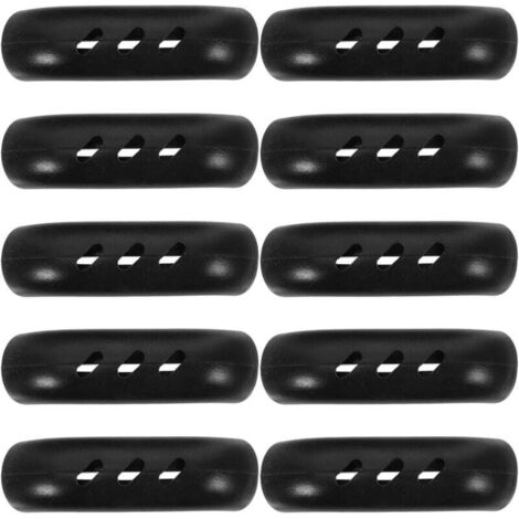 KZQ 10 agarraderas de silicona para ollas de camping, mangos para sartenes, para cocina (7,3 x 2,1 cm)