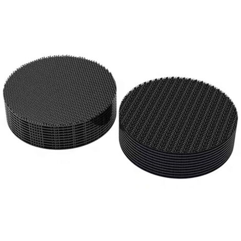 KZQ 10 paia di strisce antigraffio biadesive, strisce antigraffio rotonde, strisce adesive biadesive extra forti, strisce adesive potenti per la casa,