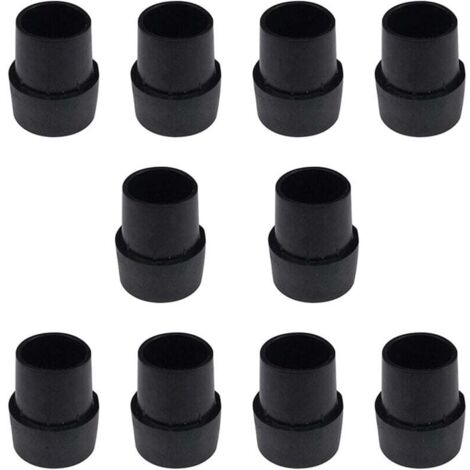 KZQ - 10 pies de goma antideslizantes para trampolín, accesorios para trampolín, pies de goma resistentes, material de látex, gruesos y seguros, aptos para trampolines, soportes y postes.