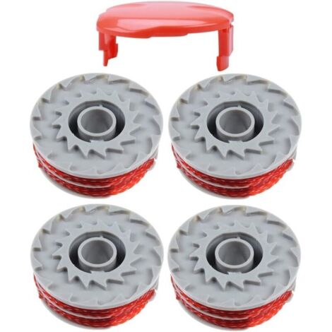 KZQ 100 Stück Ersatzklingen, kompatibel mit Florabest LIDL FRTA 20A1 FAT18B2 FAT18B3. Kunststoff-Ersatzklingen für Akku-Rasenmäher von Florabest (11 mm x 5 mm)