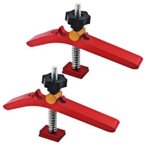 KZQ 100 x 160 mm 2 piezas Abrazadera para riel en T, Abrazadera para riel en T, Abrazadera para riel en T, Abrazadera de sujeción en T, Abrazadera para ranura en T, Aleación de aluminio, Tope para rie