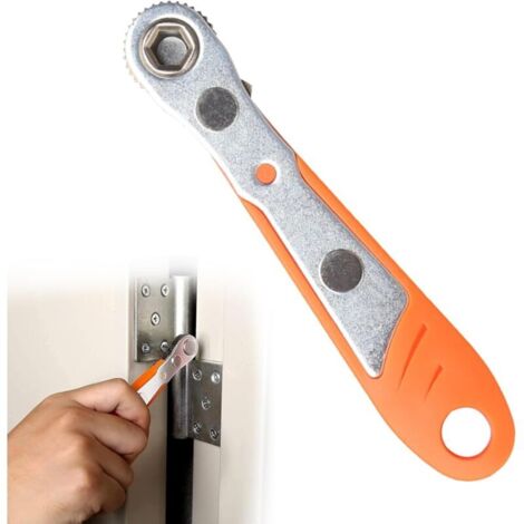 KZQ (11 × 1,9 × 3 cm) Cacciavite angolare, cacciavite a gomito, cacciavite a cricchetto, cacciavite magnetico, mini chiave a cricchetto da 1/4, cricchetto da 1/4, cacciavite multifunzione, Rats
