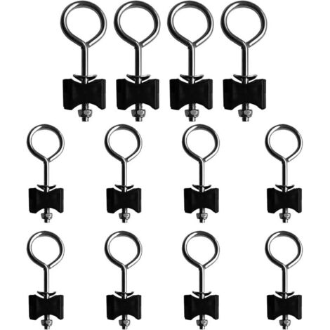 KZQ 12 pezzi viti per trampolino, viti per accessori per trampolino, viti di ricambio per trampolini, strumento di stabilità per trampolino, per la maggior parte dei trampolini da esterno